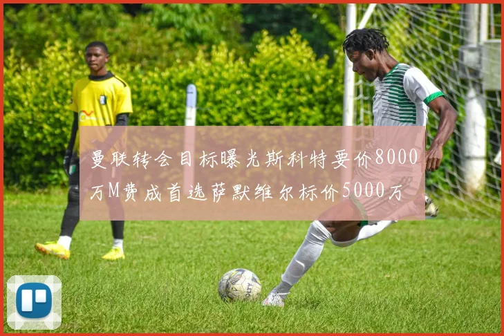 曼联转会目标曝光斯科特要价8000万M费成首选萨默维尔标价5000万