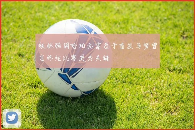 铁林强调哈珀无需急于首发马努曾言终结比赛更为关键